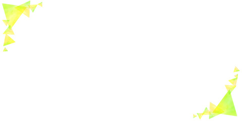 水彩の三角形のフレーム