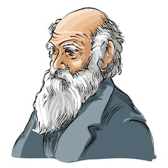 Charles Darwin - obrazy, fototapety, plakaty