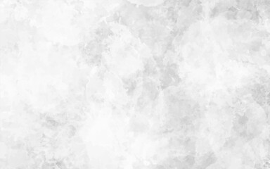 White background paper with white marble texture. watercolor background painting with cloudy distressed texture and marbled grunge, soft gray or silver vintage colors.