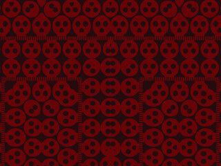 Fototapeta na wymiar Abstract background with skull motif. Luxury abstract design. Modern Exclusive Design. Creative elegant design for your art projects.