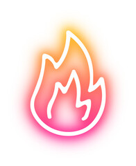 Collection of Flame neon