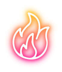 Collection of Flame neon