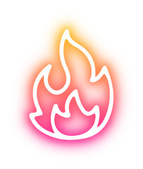 Collection of Flame neon