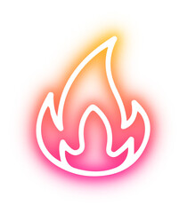 Collection of Flame neon