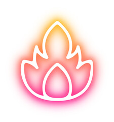 Collection of Flame neon