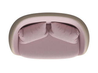 2 seater sofa_01_top_view
