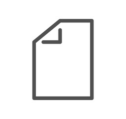 Video and auido controls related icon outline and linear vector.