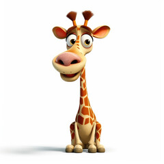 3D Cute Giraffe