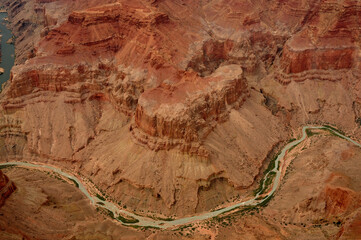 Aerial View Grand Canyon Arizona