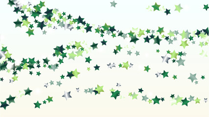 Realistic Background with Confetti of Stars Glitter Particles. Sparkle Lights Texture. Celebration pattern. Light Spots. Explosion of Confetti. Glitter Vector Illustration. Design for Poster.