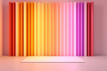 Background with stripes. AI generated art illustration.