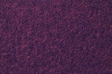 Soft violet felt texture material background. Surface of fabric wool material for handmade creative. Scrapbooking, felting item. Natural rough textile fiber pattern
