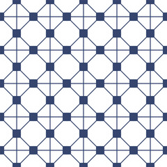 Vector. Seamless mediterranean geometric pattern, ornamental swatches. Talavera template. Portuguese Azulejo. Turkish decoration. Moroccan mosaic. Spanish porcelain. Ceramic dishes, folk ornament.