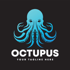 Octopus Logo Design Minimal Modern Octopus Logo Design