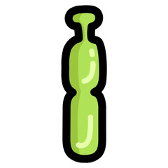 ice pop filled outline icon style