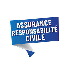 RC - assurance responsabilité civile