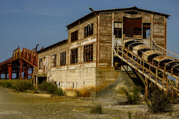 3 April 2023 Nicosia Cyprus. Ancient Copper mine and harbour in Nicosia Cyprus