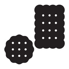 biscuit glyph icon