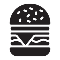 burger glyph icon