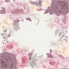 Floral Wedding Card Illustrations: Editable Design Resources for Designers	