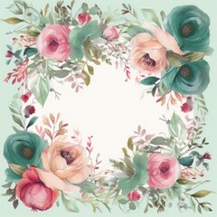 Floral Wedding Card Illustrations: Editable Design Resources for Designers