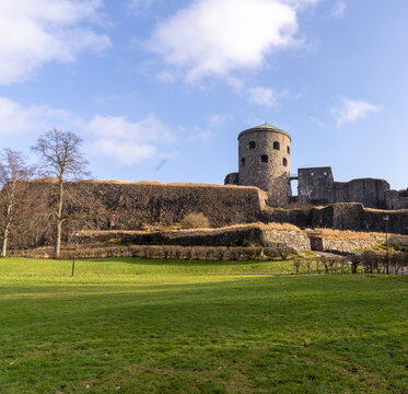 Bohus Fortress, founded on a cliff by the river G&ouml;ta in Sweden.