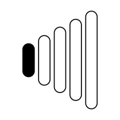Very Weak Signal Icon For Logo And More