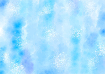 Fototapeta premium 水を感じる模様 ブルー
