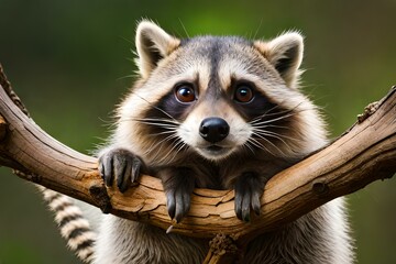 lemur in the tree by AI generating