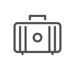 Hotel related icon outline and linear vector.