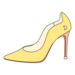 High Heels Shoes Illustration