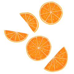 slices of orange