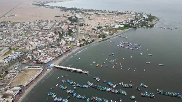 paracas coast in ica peru