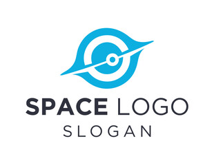 Logo design about Space on a white background. made using the CorelDraw application.
