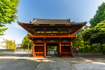 A Japanese temple in Tokyo