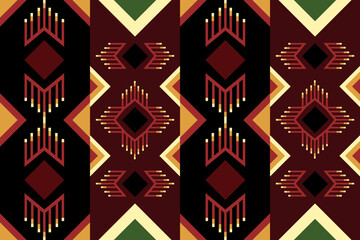 Aztec geometric ethnic seamless pattern. Native American, Indian, African, Peruvian, Moroccan, Mexican style. Design for clothing, fabric, wallpaper, carpet, tile, textile, rug, home decor.