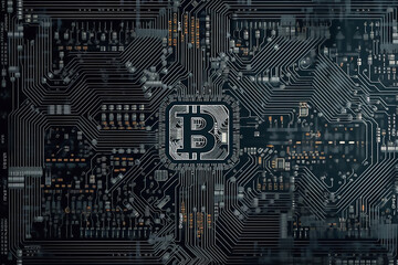 Naklejka premium Empowering the Masses: How Bitcoin and Blockchain are Revolutionizing Financial Inclusion