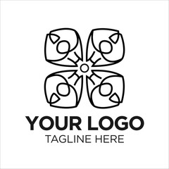 Luxury Logo for Spa and etc. Easy to edit. eps 10
