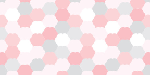Fototapeta premium Geometric illustration background. Seamless pattern.Vector. 幾何学イラストパターン 背景素材 