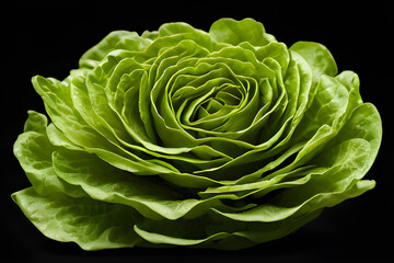 Fototapeta premium Lettuce menu gourmet vegetable