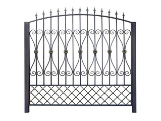 Elegant decorative fence.