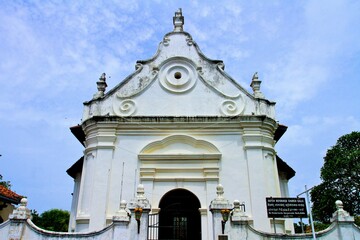 Fototapeta na wymiar Dutch Reformed Church, Galle, Sri Lanka