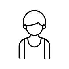 Sport man icon