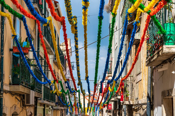 Saint Antonio Festival in Madragoa in Lisbon Portugal