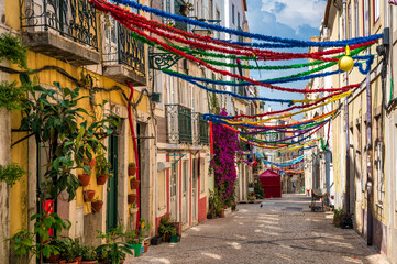 Saint Antonio Festival in Madragoa in Lisbon Portugal