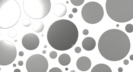 silver confetti explosion festive background