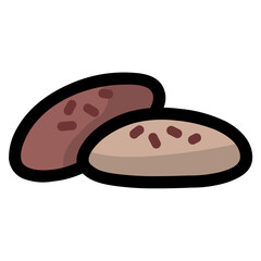 cookey filled outline icon style