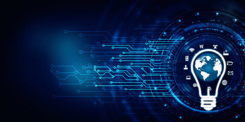 Digital Abstract technology background,2d illustration