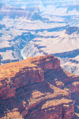 Fototapeta na wymiar View from South Rim, Grand Canyon National Park