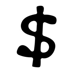 us dollar glyph icon style